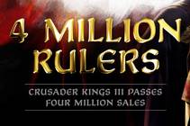 Продажи Crusader Kings III преодолели отметку в четыре миллиона копий